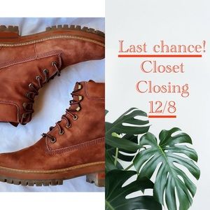 Timberland Courmayer Valley 6” in Rust 10 EUC